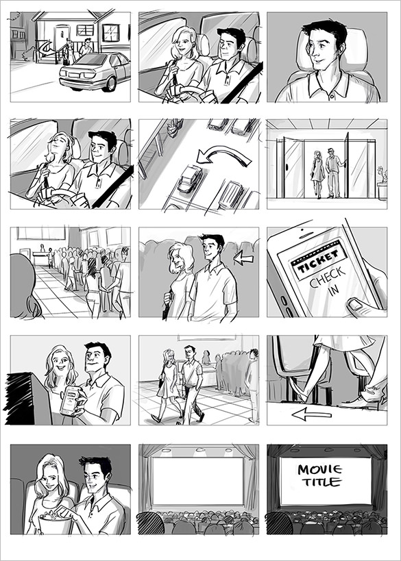 √Apa yang dimaksud dengan storyboard ?