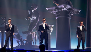 Il Volo performing at the Eurovision Song Contest in 2015