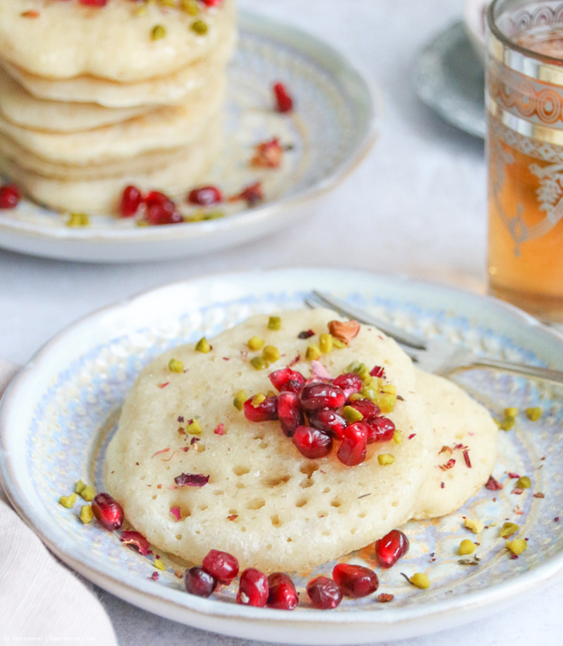 Baghrir - marrokkanische Pfannkuchen