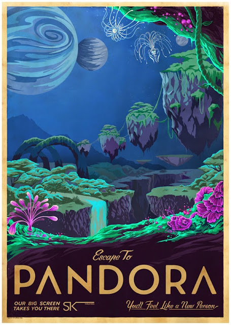 Pandora travel poster by Ster Kinekor
