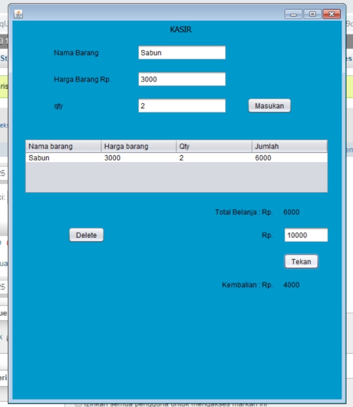 Coding Java Menggunakan Netbeans: KASIR SUPERMARKET DENGAN MENGGUNAKAN ...