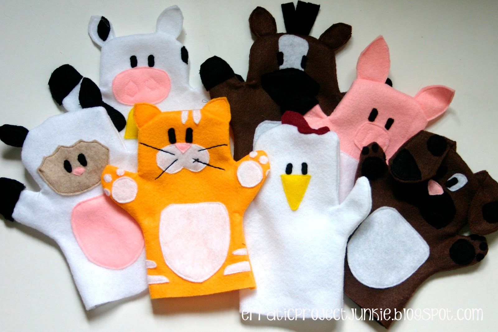 Erratic Project Junkie A New Obsession...Hand Puppets