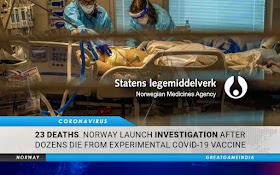 23 Mati Usai Disuntik Vaksin Covid, Norwegia: Kemungkinan terkait Efek Samping Vaksin