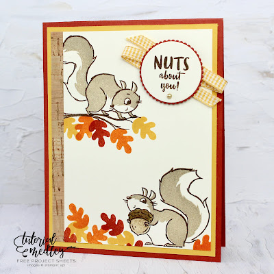 Heart's Delight Cards: Tutorial THURSDAY - Nuts About Squirrels