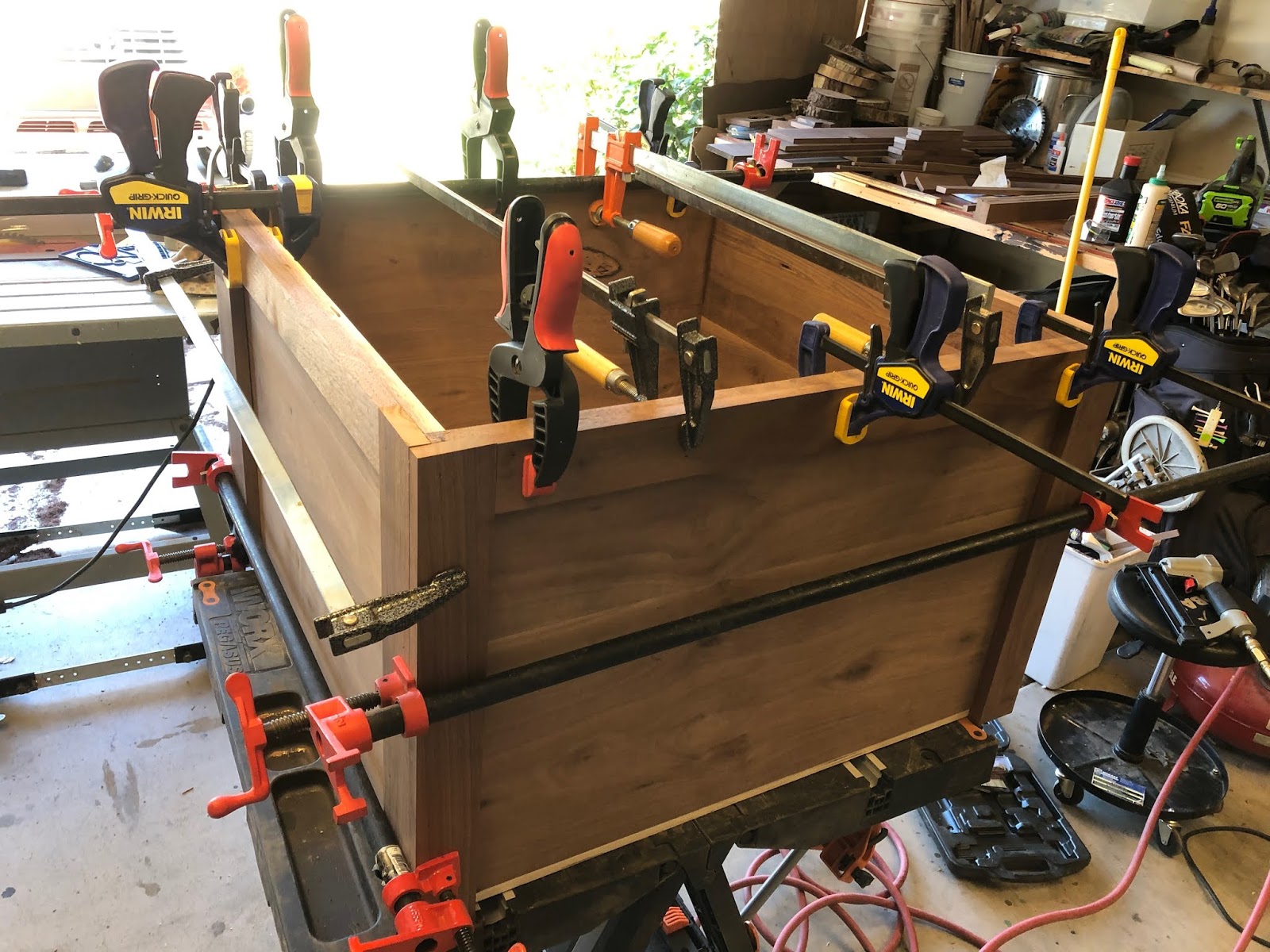 Renaissance Dad Storage Coffee Table with Puzzle Tray