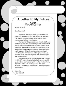 Letter To Future Self ~ Thankyou Letter