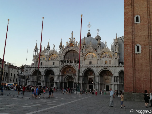 La splendida Basilica di San Marco a Venezia