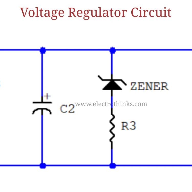 Voltage Regulator Circuit of Capacitive Power Supply