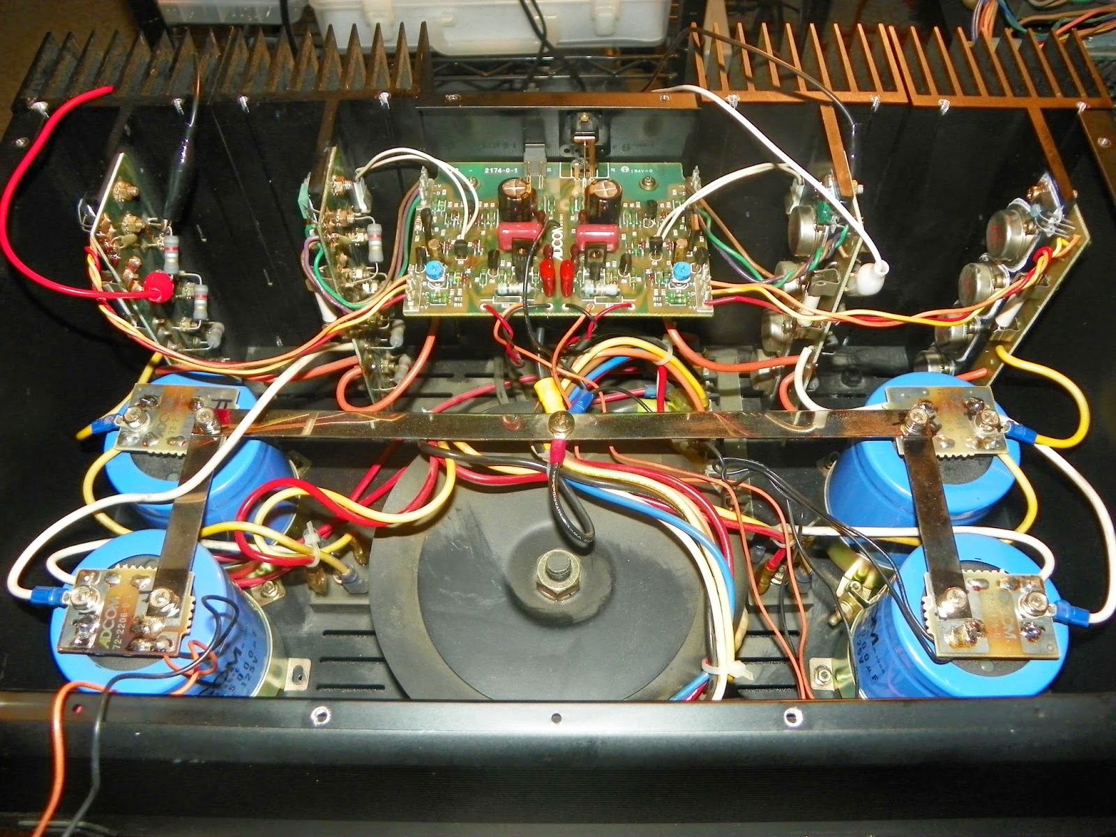 Vintage Hi-Fi Audio Restorations: Adcom GFA-555 Power Amplifier