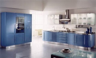 Kitchen Cabinets Blue