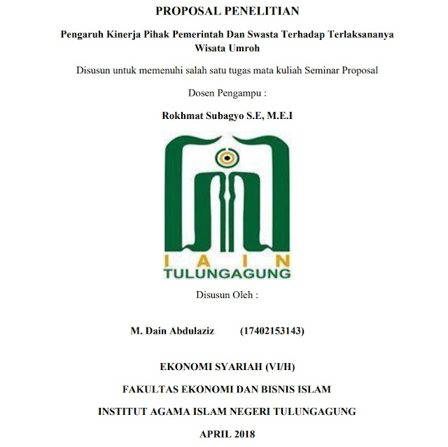 Contoh Cover Proposal