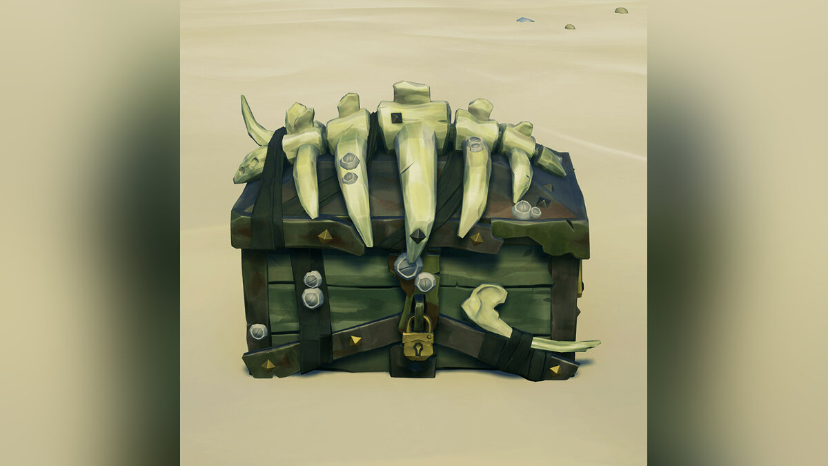 Skeleton Capitan's Chest