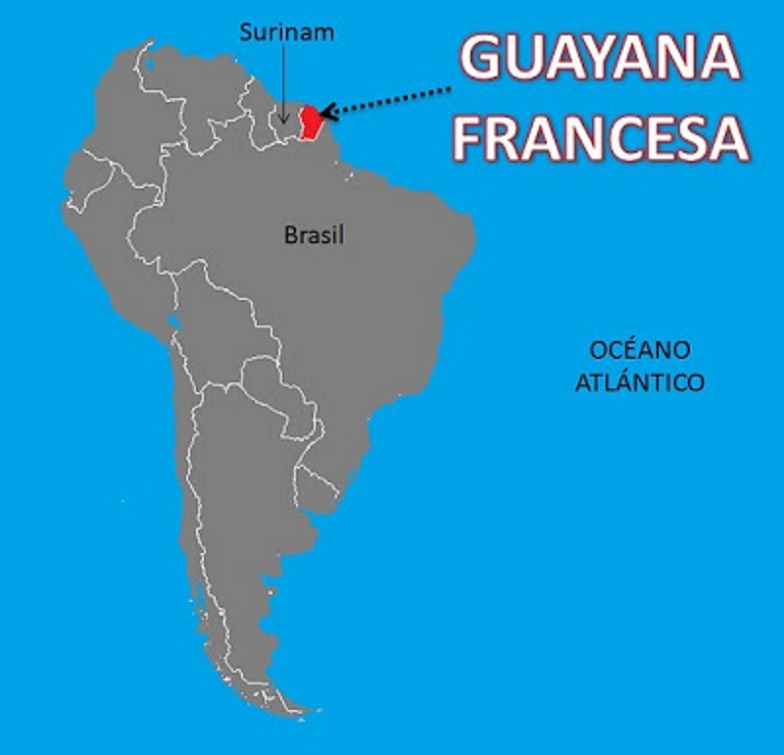 ¿Qué país colonizó la guayana francesa?