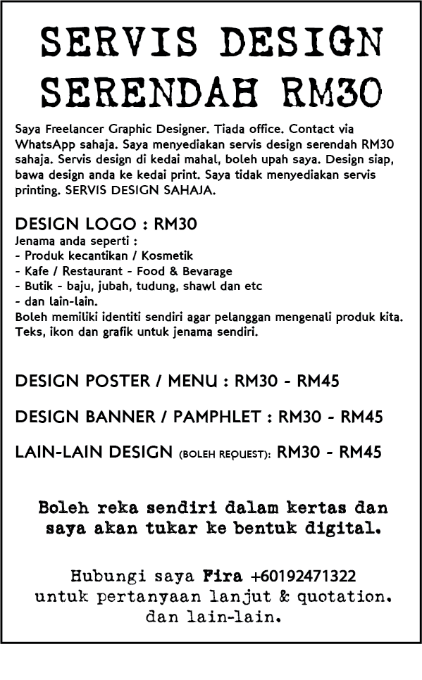 Servis Design Murah
