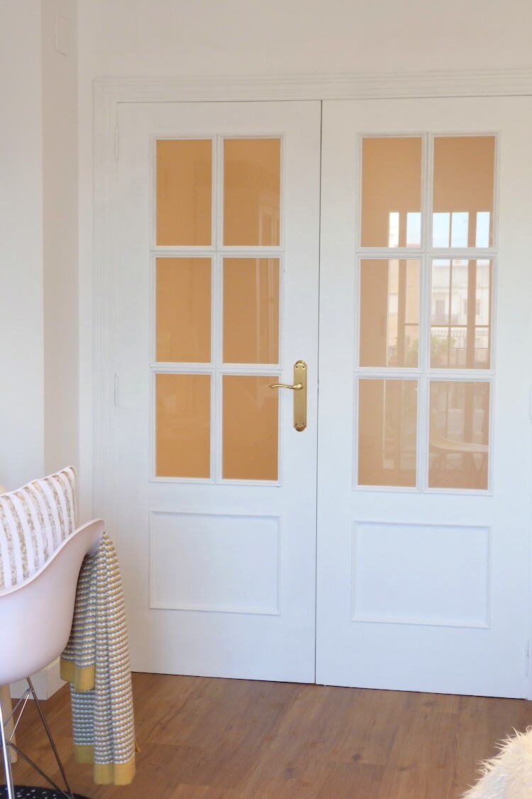 Pintar las puertas de tu hogar con chalk paint