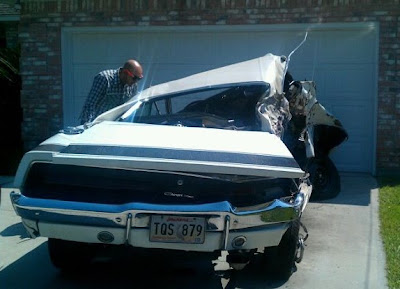 Dodge Charger Crash after Insured