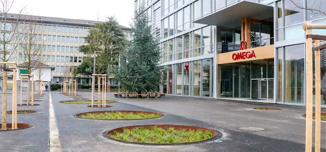 Omega's new facility in Biel/Bienne Image courtesy of Hirt AG