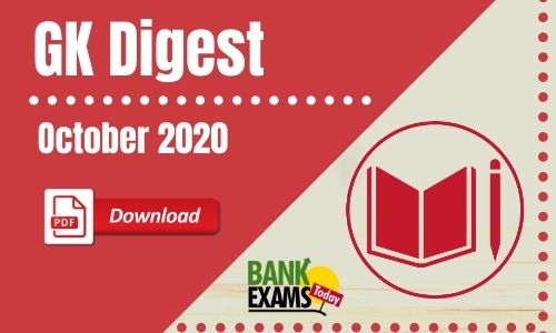 GK Digest October 2020 - Download PDF