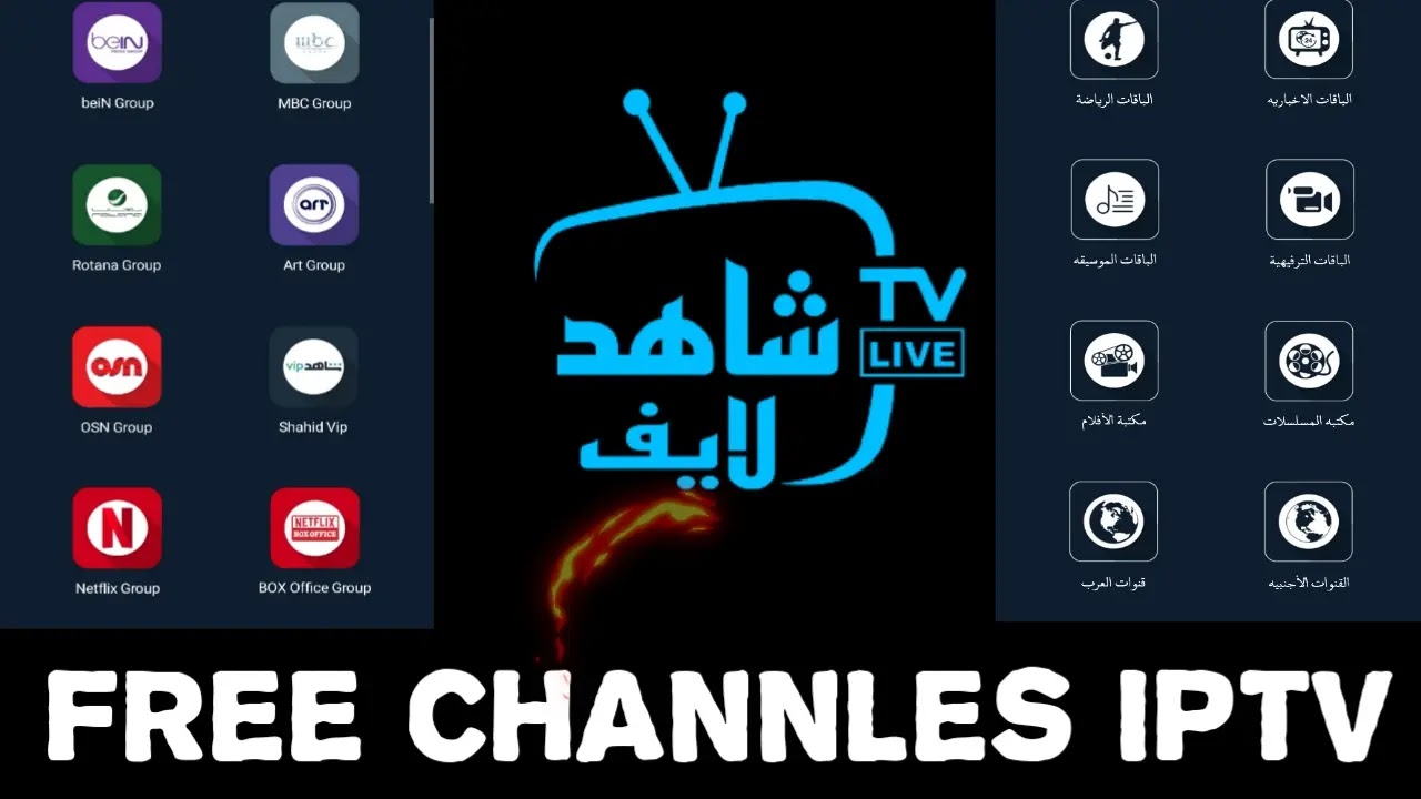 تطبيق شاهد لايف لمشاهدة القنوات المشفرة Sahed Live Tv