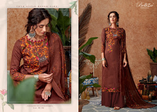 Belliza Designer Roman Beauty Jam Silk Salwar Kameez Collection