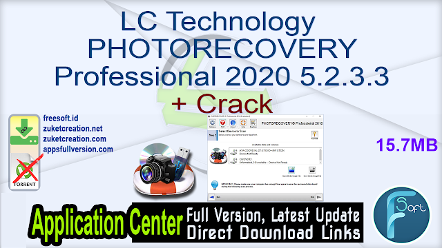 LC Technology PHOTORECOVERY Professional 2020 5.2.3.3 + Crack