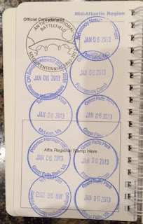 National Park Passport Stamps