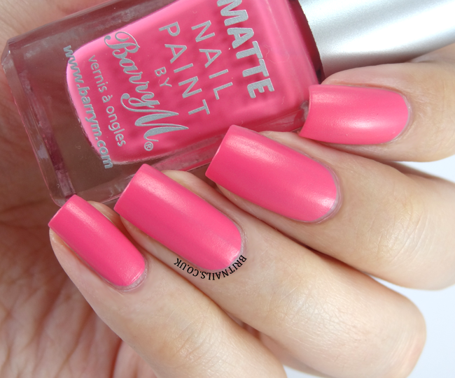 Barry M Matte Collection Summer 2014 Swatches and Review | Brit Nails