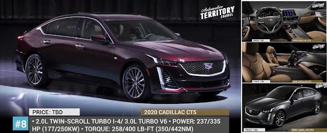 2020 Top 10 most luxurious sedans| 2020 Cadillac CT5Price