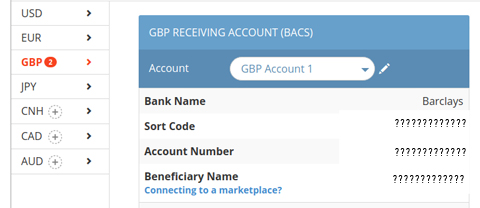 barclays sort account code amazon bank bic iban notice wants number but