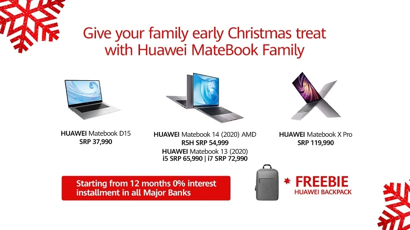 Huawei MateBook D14 Early Christmas Promo