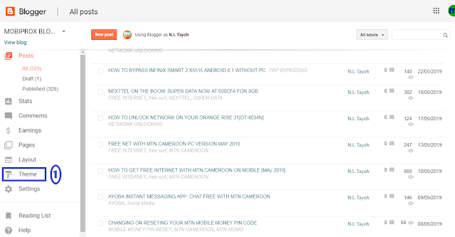 adding TOC to Blogger