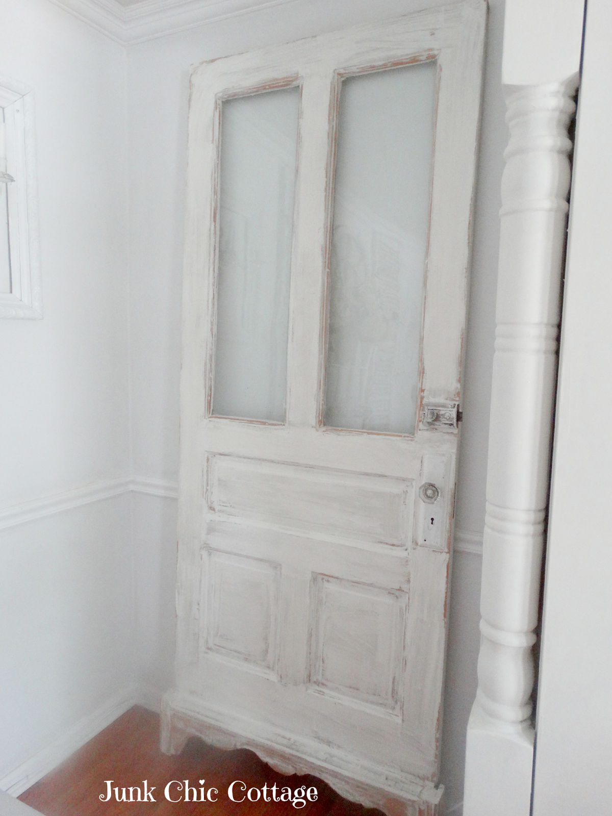 Junk Chic Cottage Milk Paint And An Old Door