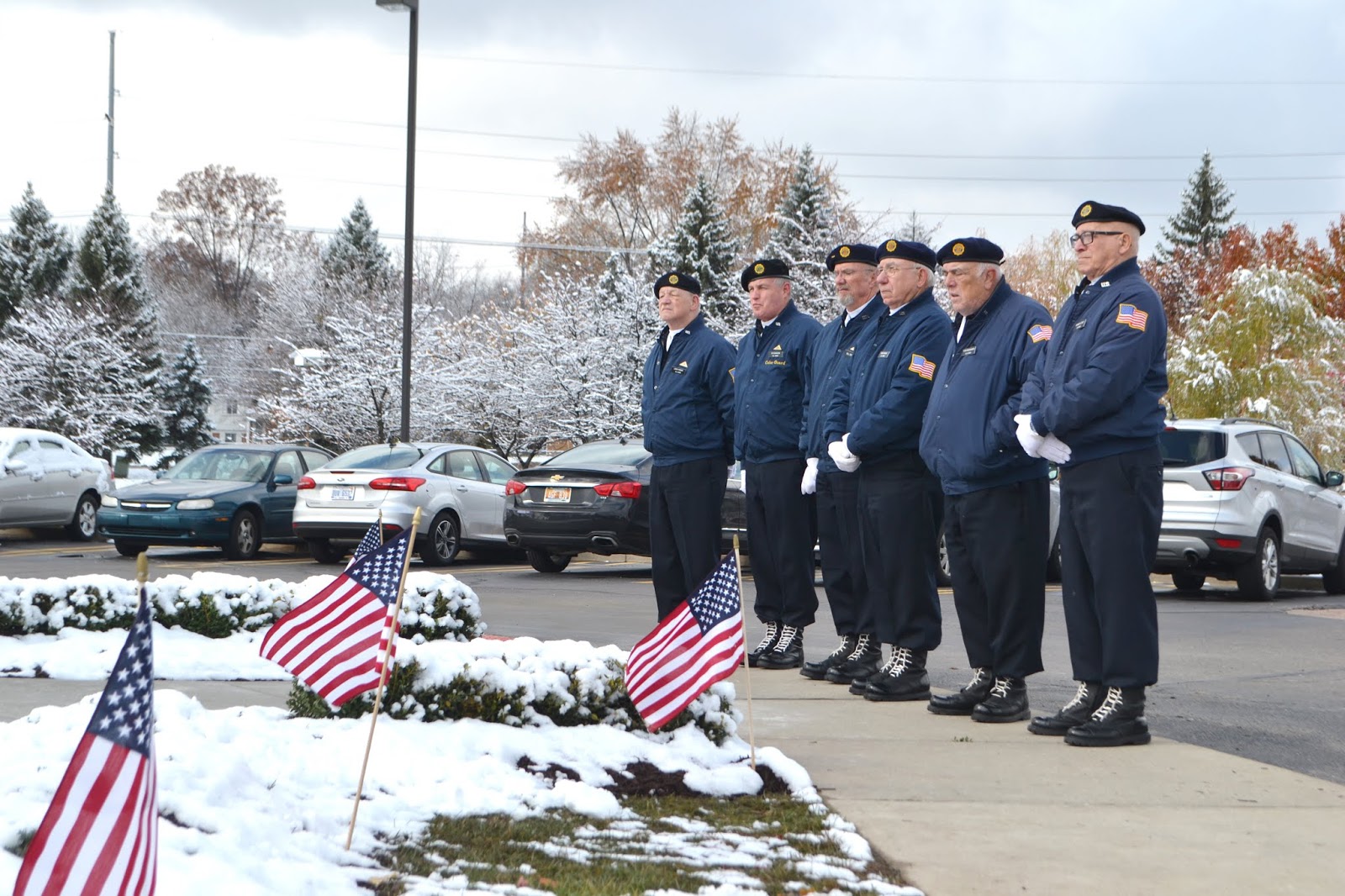 Angela Hospice dedicates new Veterans Memorial