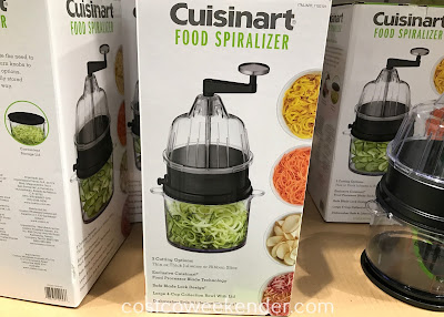 Costco 1103101 - No need for perfect knife cuts with the Cuisinart Food Spiralizer