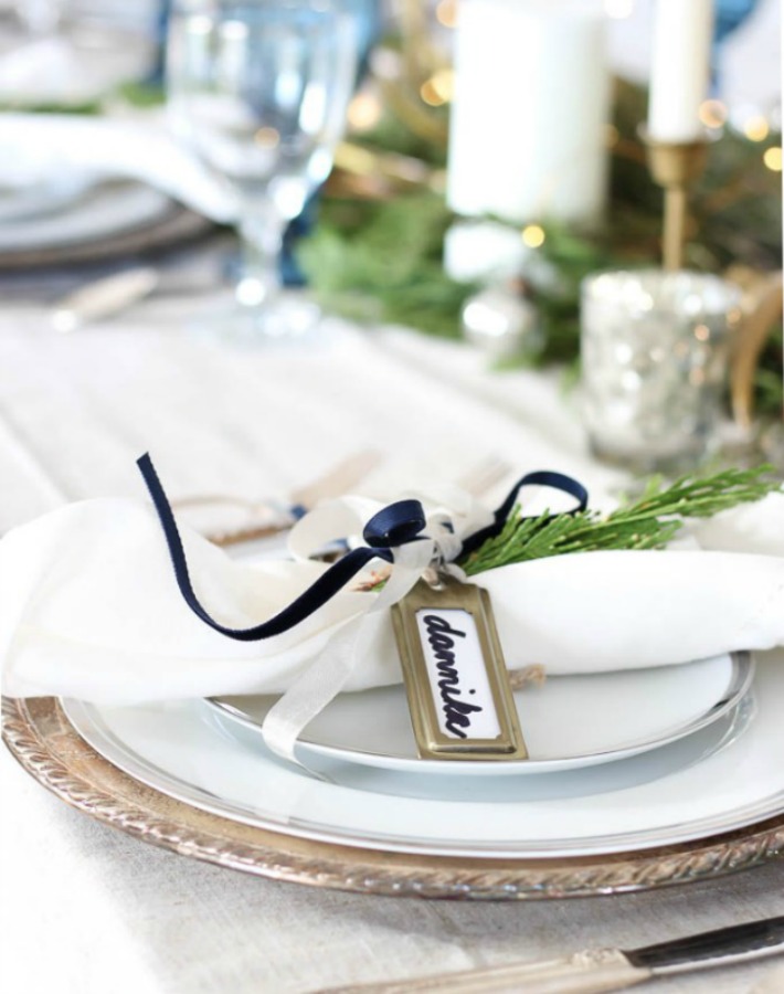 casa rustic-chic decorada para la navidad casa rustic-chic decorada para la navidad