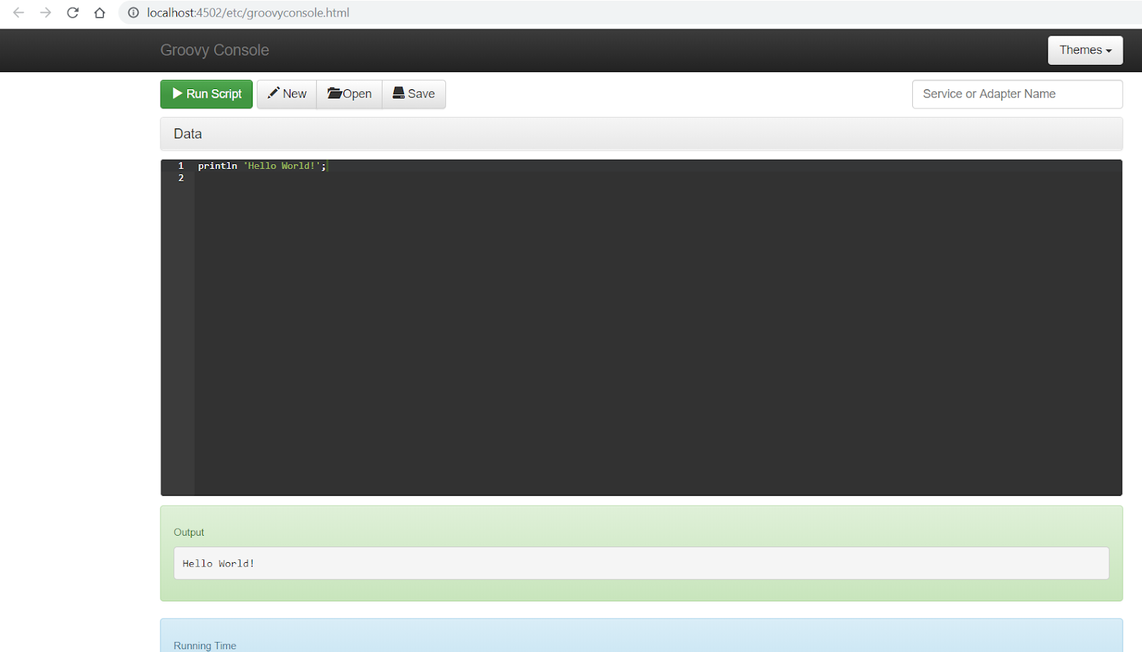 Groovy Console Integration and executing scripts in AEM