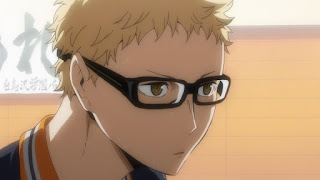 ハイキュー!! アニメ3期4話 | 月島蛍 Kei Tsukishima CV. 内山昂輝 | Karasuno vs Shiratorizawa | HAIKYU!! Season3