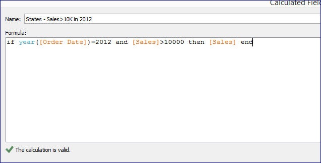 Tableau Visualizations Examples Of Using Conditions In Calculations