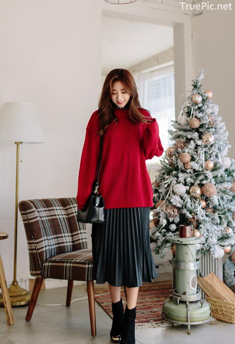 Korean Fashion Model - Kim Jung Yeon - Winter Sweater Collection - TruePic.net - Picture 37
