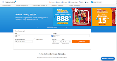 cara praktis mencari info dan membeli tiket kereta api secara lengkap di traveloka nurul sufitri travel lifestyle blogger review culinary