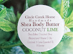 Coconut Lime Shea Body Butter - Handmade by Circle Creek Home