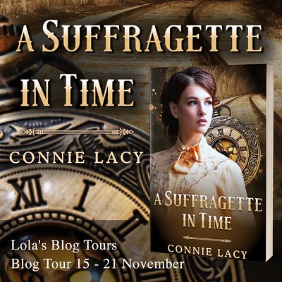 A Suffragette in Time tour banner