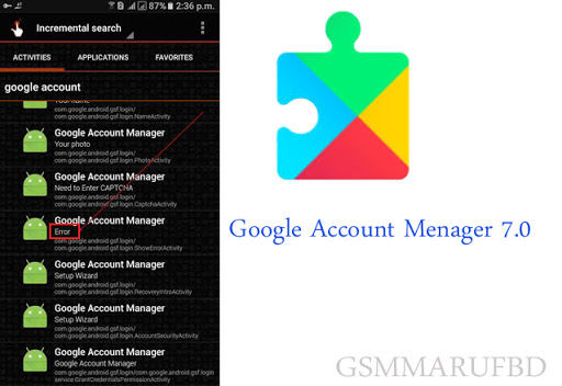 Google Account Manager 7 0 APK Free Download GSMMARUFBD Google Account Manager 7 0 APK Free Download GSMMARUFBD