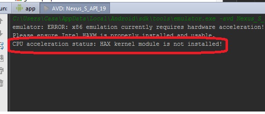 error hax kernel module is not installed solucionar error hax kernel
