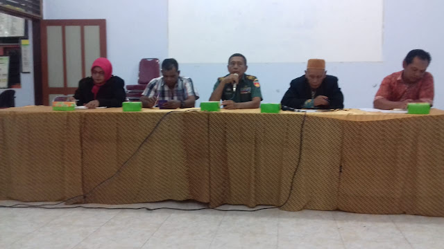 Kepala Desa Jimbung Gelar Rapat Persiapan Upacara Pembukaan TMMD Reg 105   