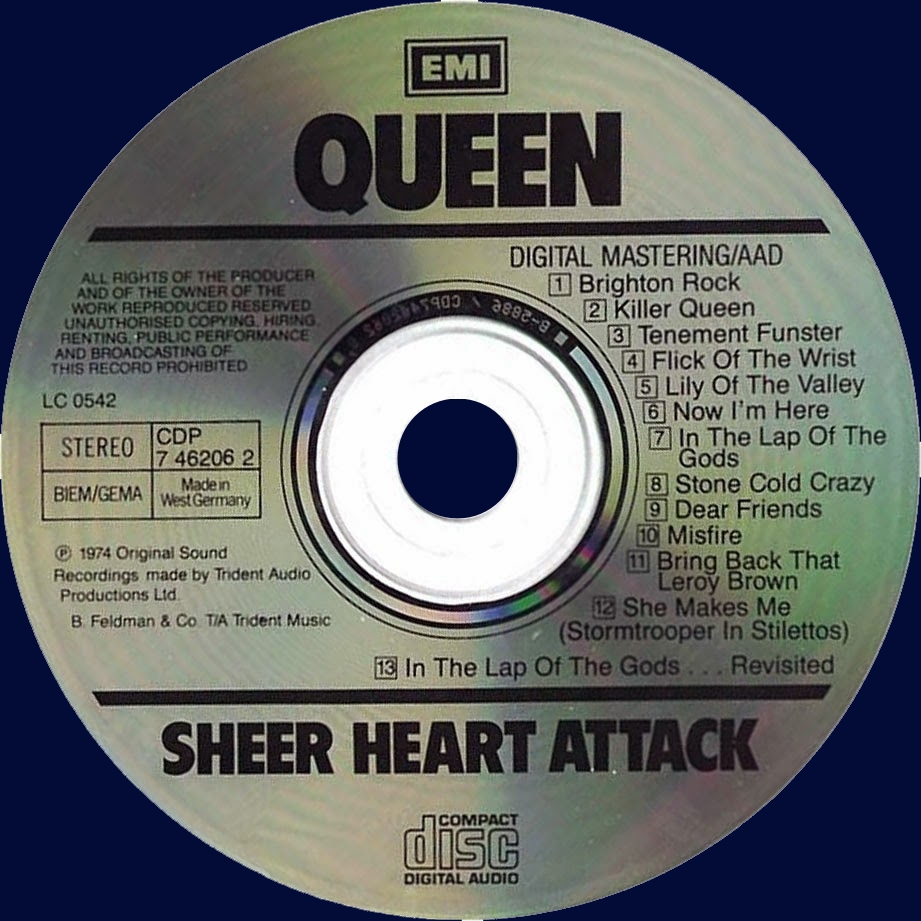 Queen BCN 1974 Sheer heart attack