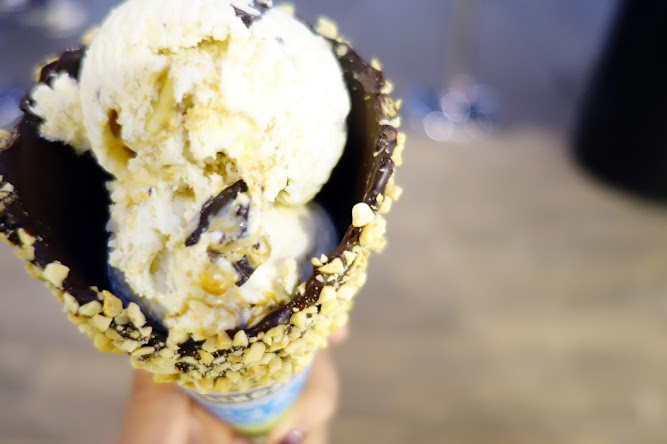 Ben and Jerry's Coconut seven layer bar Ice Cream Food Blog