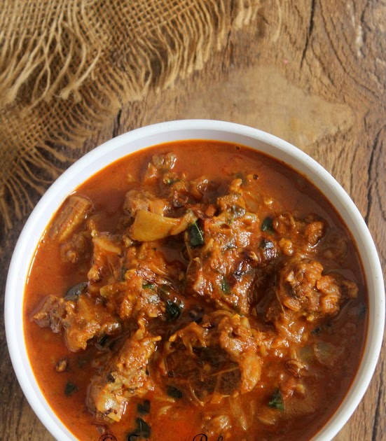 Erivum Puliyum Mutton Thengapaal Curry Mutton Curry with Coconut