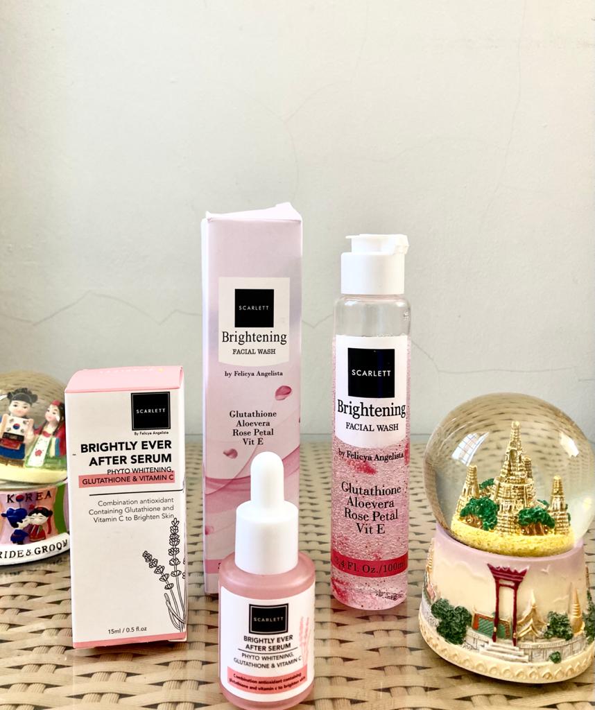 Bye Bye Kulit Kusam With Brightening Facial Wash Dan Brightly Ever