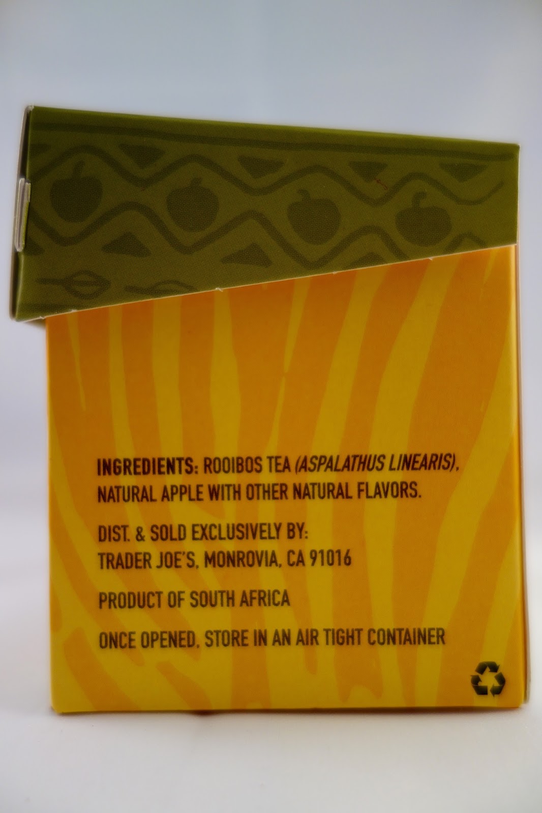 Trader Joe's Autumn Apple Rooibos Tea